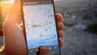 Flightradar24 app video [upl. by Martelli]