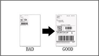 How To print shipping Labels On The Dymo 4XL From PDF  No Setup Required [upl. by Kleeman]