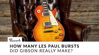 How Many Les Paul Bursts Did Gibson Really Make  Reverb [upl. by Mixie]