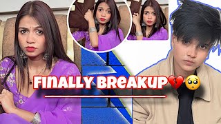 FINALLY BREAKUP 🥺💔 rajjufam love sad vlog vlogger [upl. by Kowatch]