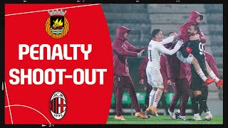 Highlights  Rio Ave v AC Milan the penalty shootout [upl. by Ramirol493]