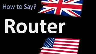 How to Pronounce Router CORRECTLY [upl. by Macmahon]