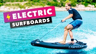 Top 5 Electric Surfboards 2021 [upl. by Jaynell93]