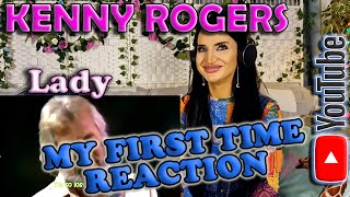 First Time Reaction Kenny Rogers  Lady [upl. by Velvet]