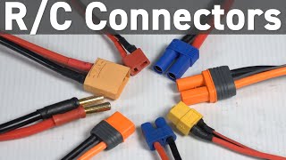 Popular RC Battery Connector Roundup [upl. by Lleksah]