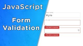 JavaScript Form Validation [upl. by Mungo82]