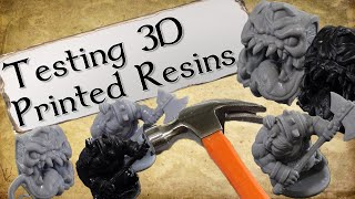 Testing 3D Printed Resins Is Water Washable Better [upl. by Mcnutt806]