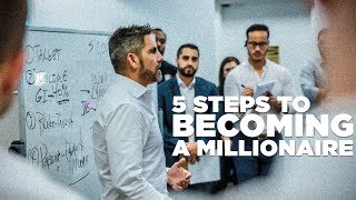 5 Steps to Becoming a Millionaire  Grant Cardone Trains His Sales Team LIVE [upl. by Aroled337]