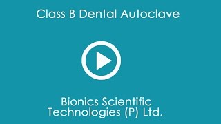 Class B Dental Autoclave Working Procedure [upl. by Ynneg453]