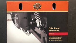 Harley Davidson Jiffy Stand  Kickstand Extension Install  How To [upl. by Demona674]