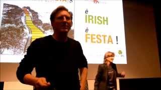 Adrian Dunbar sings in honour or Brendan Behan at IFF8 [upl. by Danialah5]