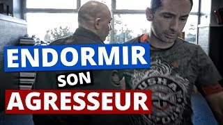 COMMENT ENDORMIR SON AGRESSEUR  SELF DEFENSE JJB LUTA LIVRE [upl. by Leesa]