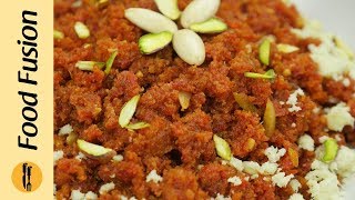 Gajar Ka Halwa Recipe By Food Fusion [upl. by Kcirttap]