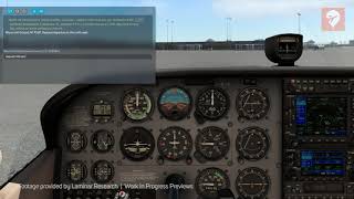 XPlane 12  New ATC [upl. by Ehtylb]