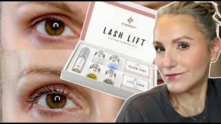 HOW TO DO A LASH LIFT SAFELY AT HOME  ICONSIGN LASH LIFT DEMO [upl. by Converse]