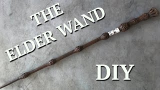 The Elder Wand  Tutorial  DIY  Harry Potter [upl. by Mafala]