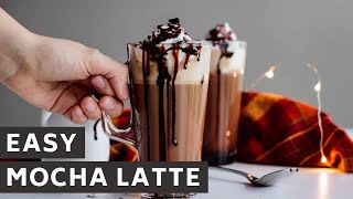 How to make an easy Mocha Latte [upl. by Ennayd]