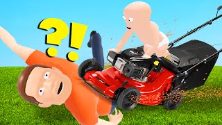 My BABY Found The NEW LAWN MOWER  Whos Your Daddy [upl. by Dorn]