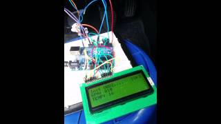 Arduino OBD2 interface reading data from car [upl. by Adelice]