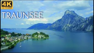 Traunsee Traunstein Gmunden Austria 4k UHD [upl. by Giacinta]