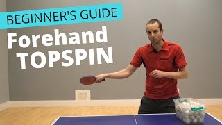 Beginners guide to forehand topspin [upl. by Allez]