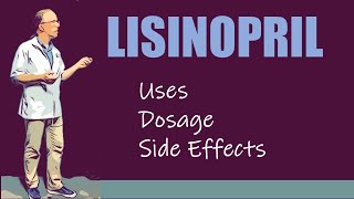 Lisinopril Dosage 5 mg 10 mg 20 mg 40 mg and Side Effects [upl. by Acnayb]