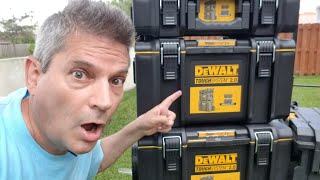 DeWalt ToughSystem 20 Toolbox In My House From Home Depot [upl. by Goddord]