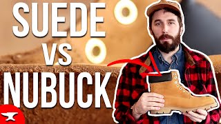 Nubuck vs Suede vs Rough Out Leather  EXPLAINED [upl. by Seravat]