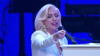 Lady Gaga  You And I Live at One America Appeal [upl. by Llehsram]