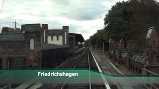 Führerstandsmitfahrt SBahn Berlin S 3 Erkner Ostbahnhof [upl. by Cordeelia]