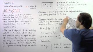 Resistivity Resistance and Conductivity [upl. by Ttnerb700]