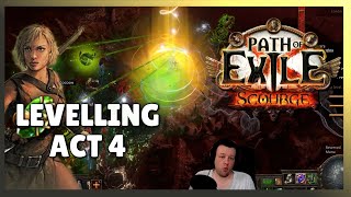 Poisonous Concoction Pathfinder Build  Levelling  PoE Gameplay  Act 4 [upl. by Aniuqaoj]