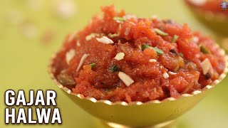 Gajar Halwa  How To Make Gajar Ka Halwa in Pressure Cooker  Carrot Halwa  Indian Dessert  Ruchi [upl. by Llerraj849]