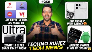 JioAirtelViBSNL Big NewsCMF Phone 2 India Launch😍Android Big News😱vivo T4x Price2nm Chip [upl. by Peckham]