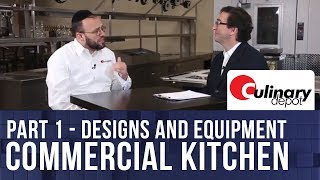 Kitchen Design  Commercial Kitchen Equipment  Part 1 [upl. by Alissa206]