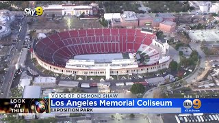 Look At This LA Memorial Coliseum [upl. by Ahseral]