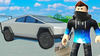 I Bought a Tesla Cybertruck to Help Me Escape the Police Roblox Southwest Florida [upl. by Meakem]