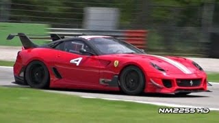 Ferrari 599XX Evolution PURE SOUND [upl. by Hamel313]