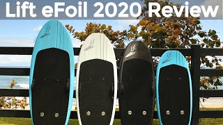 Lift eFoil 2020 Review Electric Flying Surfboard [upl. by Lavella]