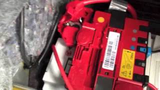 BMW E92E90 E93 Car Battery Replacement [upl. by Faustena]