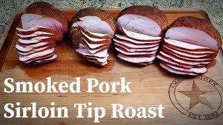 How To Smoke A Pork Roast  Sirloin Pork Roast Recipe [upl. by Ehcsrop137]