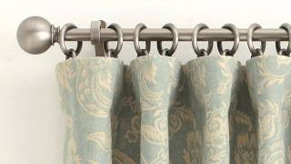 How to Correctly Hang a Drape at Home  Pottery Barn [upl. by Lika]