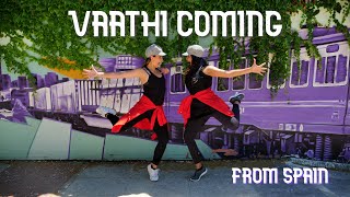 quotVaathi comingquot dance from Spain  Master  Kuthu dance choreography  Vinatha and company [upl. by Ahsitahs]