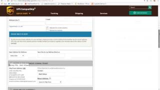 How to Create a UPS Shipping Label [upl. by Royd]