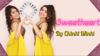 DANCE COVER ON SWEETHEART Diwali Special 😍 Chinki Minki [upl. by Enileda]