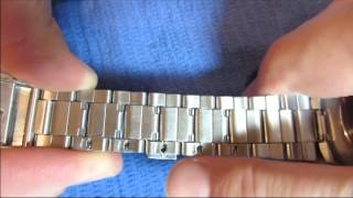 WATCH BAND ADJUSTMENT  RESIZE  HOW TO [upl. by Isidro]