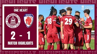 Highlights  Bromsgrove Sporting H  Emirates FA Cup [upl. by Bondie877]