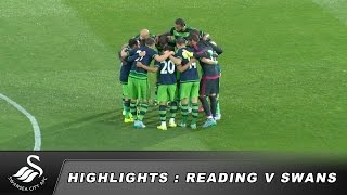 Swans TV  Highlights  Reading v Swans [upl. by Rolyat]