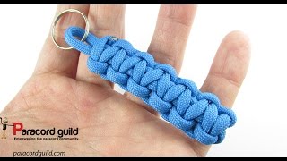 How to make a simple paracord keychain [upl. by Ainniz974]