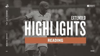 Swansea City v Reading  Extended Highlights [upl. by Lanae]